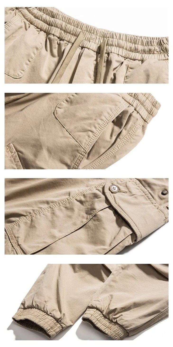 Cuffed Workwear Cargo Pants