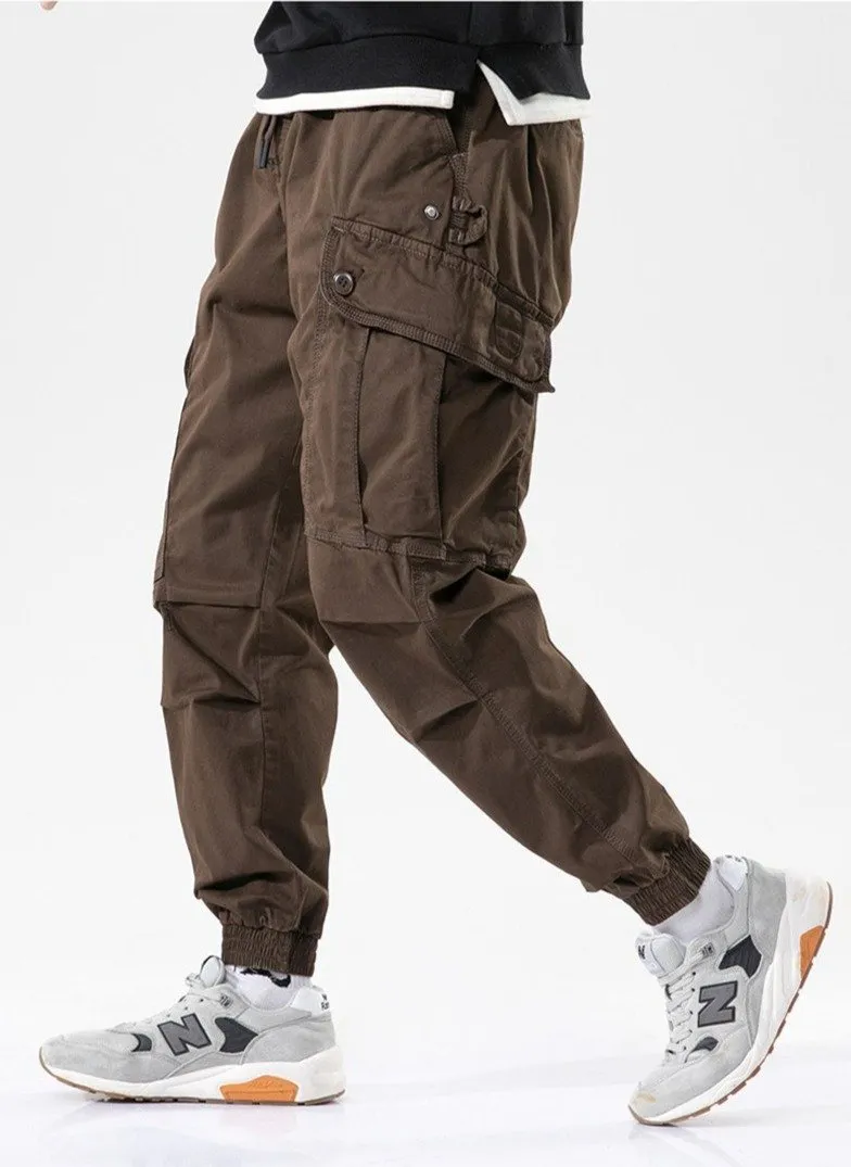 Cuffed Workwear Cargo Pants