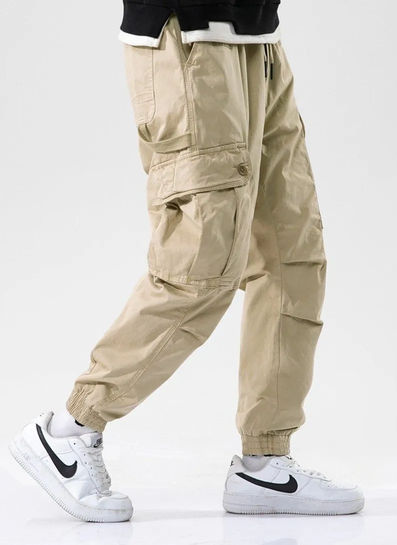 Cuffed Workwear Cargo Pants