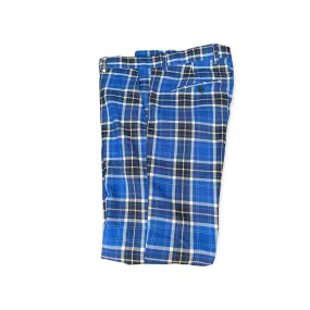 DJ PLUS: Plaid Skinny Dress Pants ON52