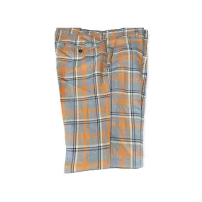 DJ PLUS: Plaid Skinny Dress Pants ON54