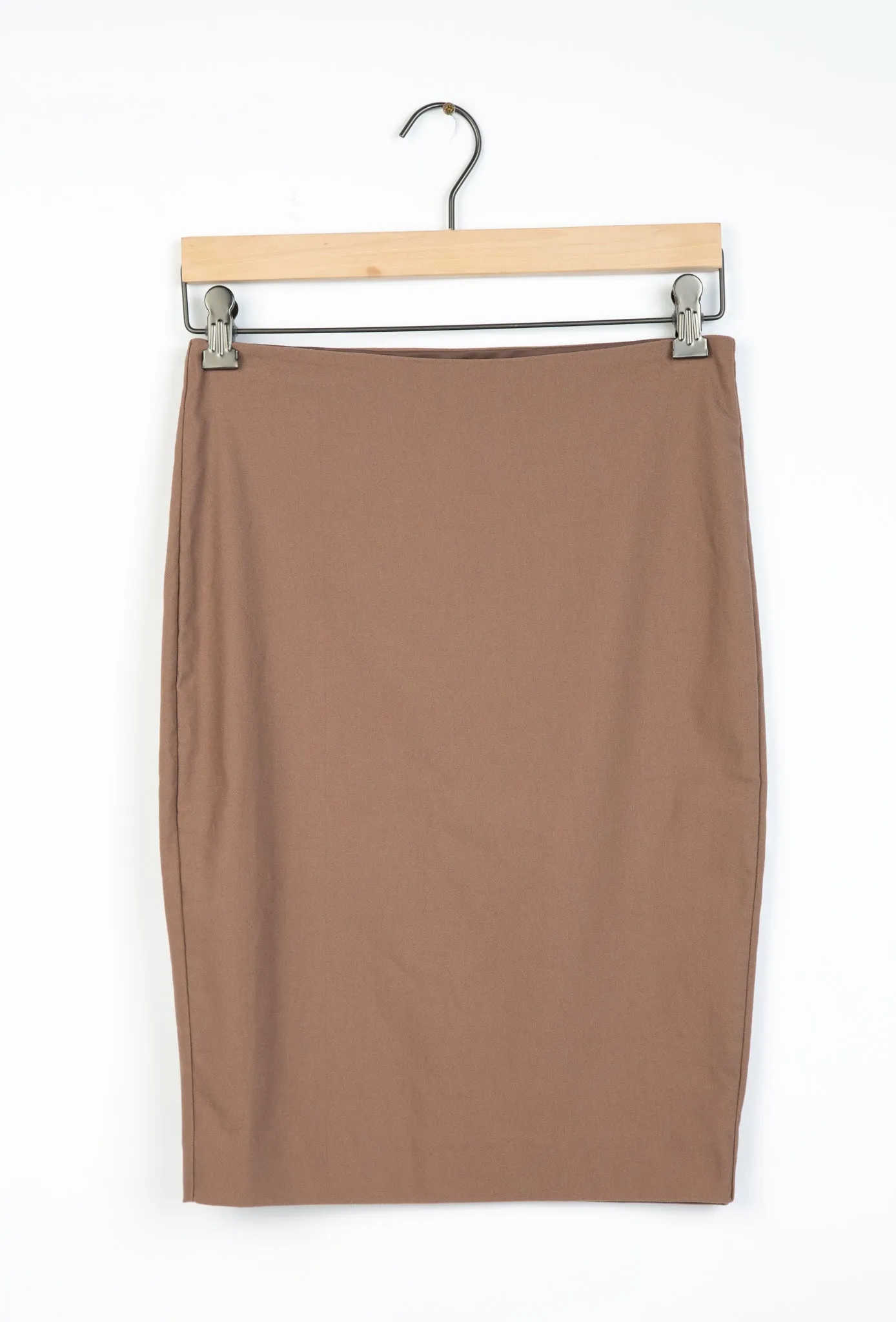 DOUBLE LAYER SKIRT IN TECHNICAL STRETCH