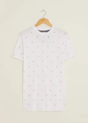 Flamingo T-Shirt - White