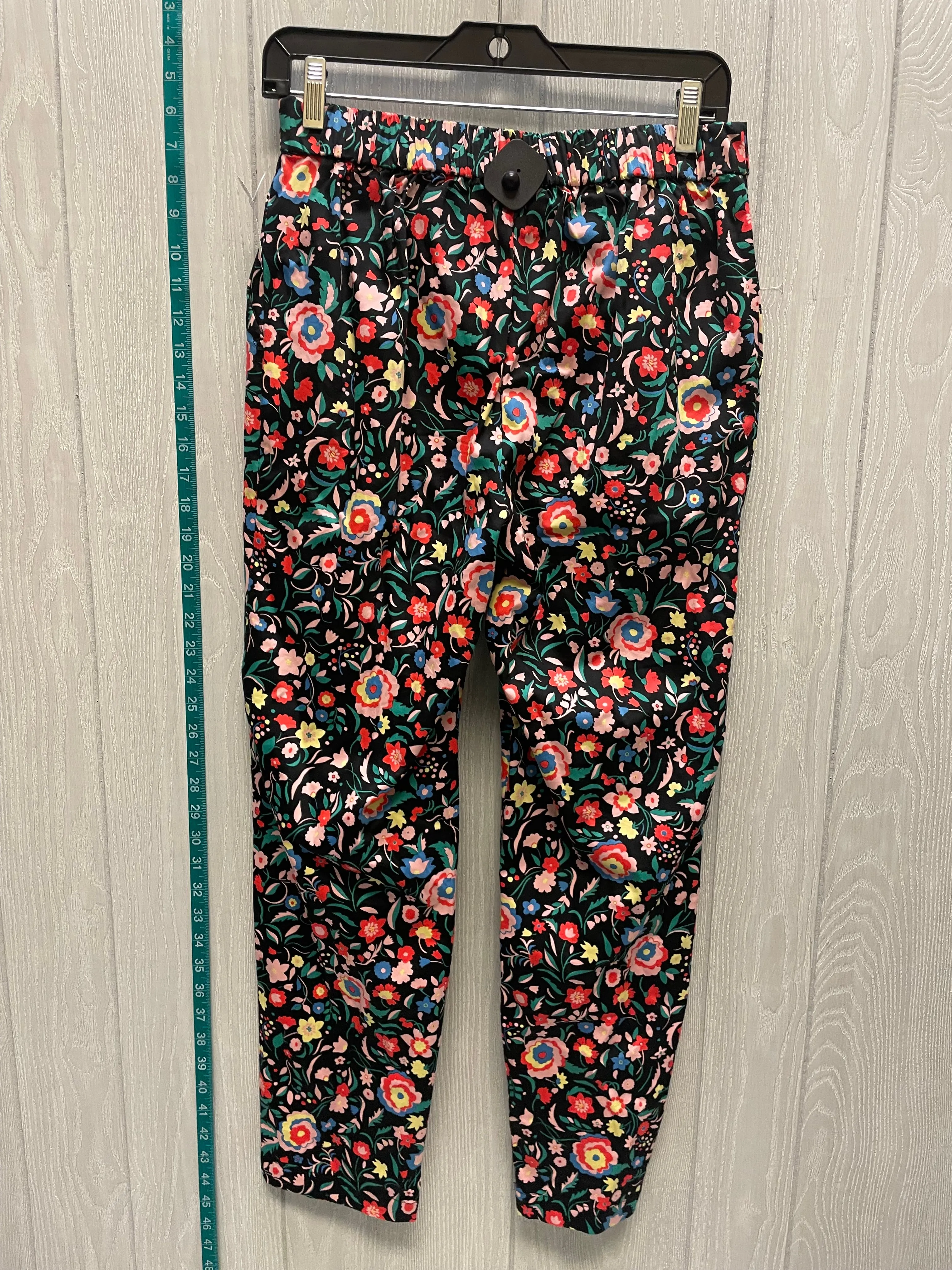 Floral Print Pants Dress Boden, Size 2