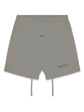 FOG Essentials Reflective Logo Sweat Shorts Cement