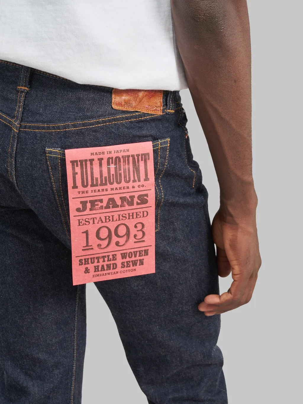 Fullcount 1108W 13.7oz Slim Straight Jeans