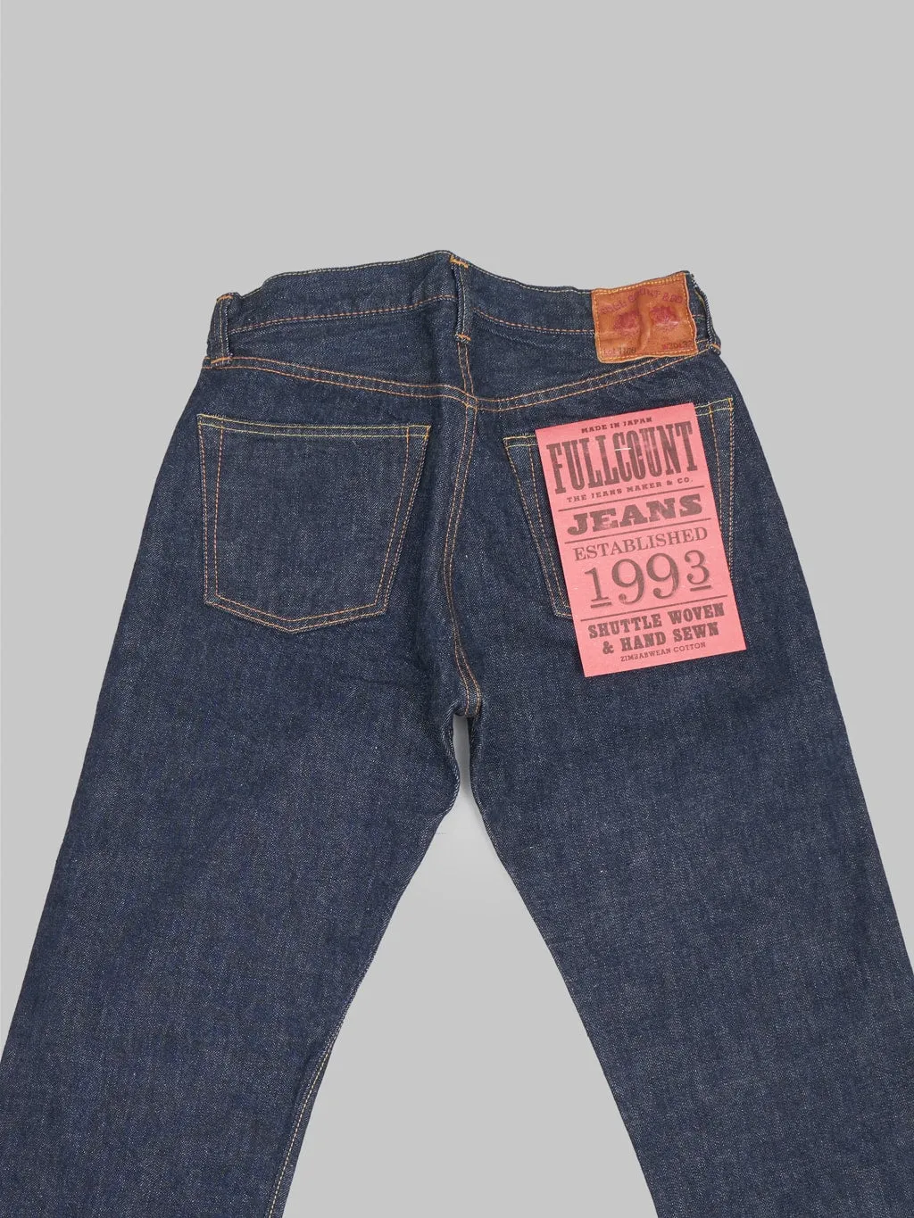 Fullcount 1108W 13.7oz Slim Straight Jeans