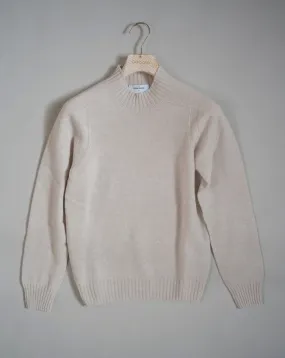 Gran Sasso Brushed Wool Turtle Neck / Oat