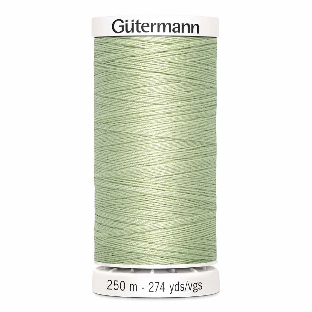 Gutermann Polyester Thread 250m #521 Light Mint Green