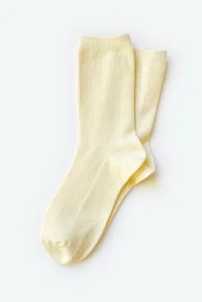 Hooray Everyday Wool Socks - Cream