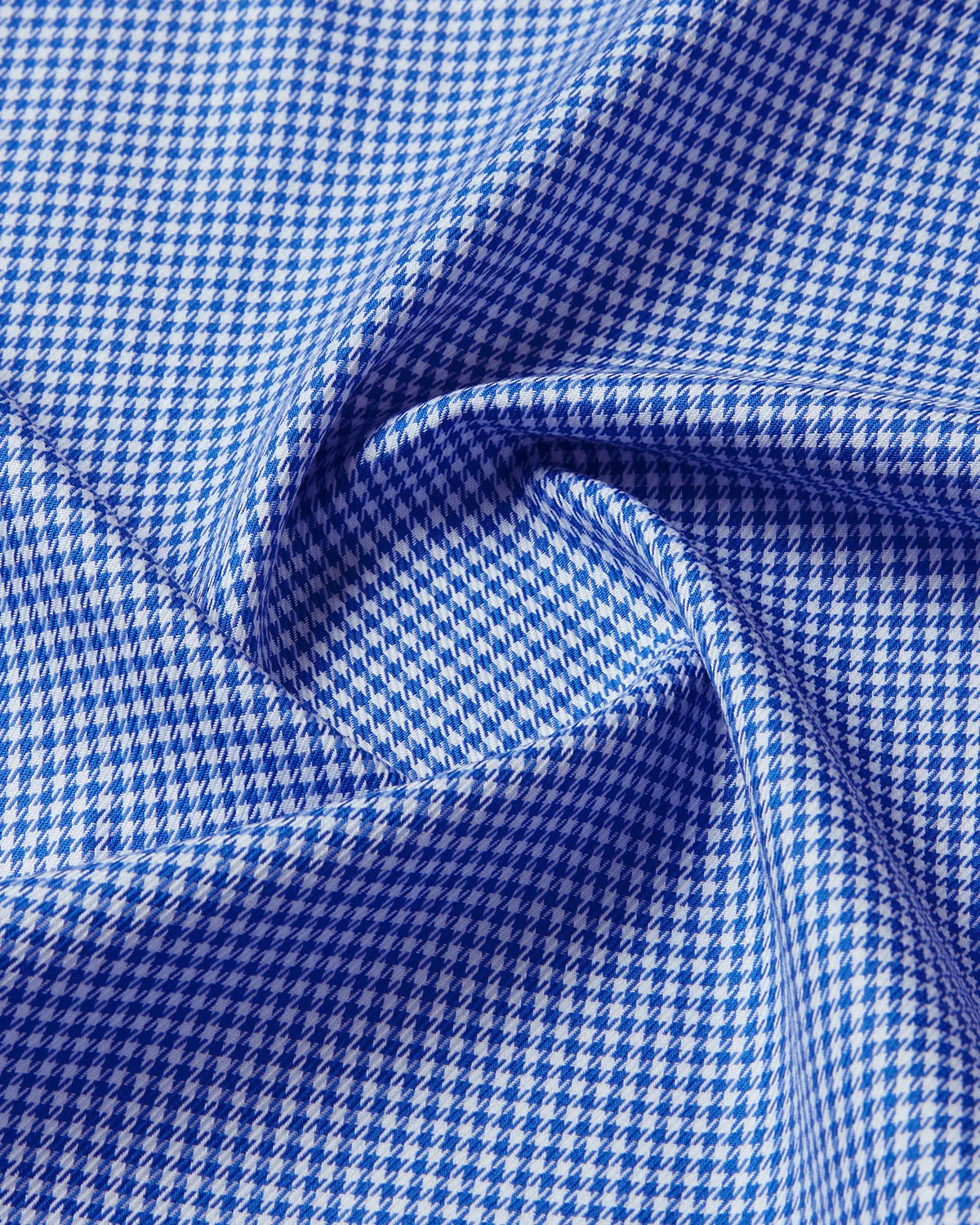 Houndstooth Shirt - Blue