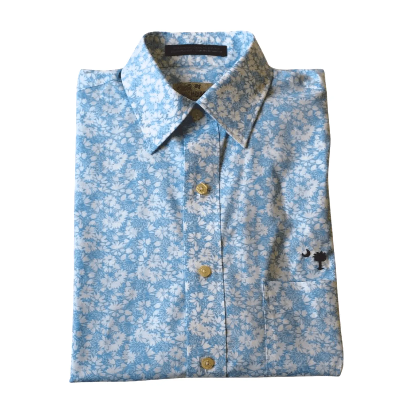 James Island Palmetto Short Sleeve Sport Shirt