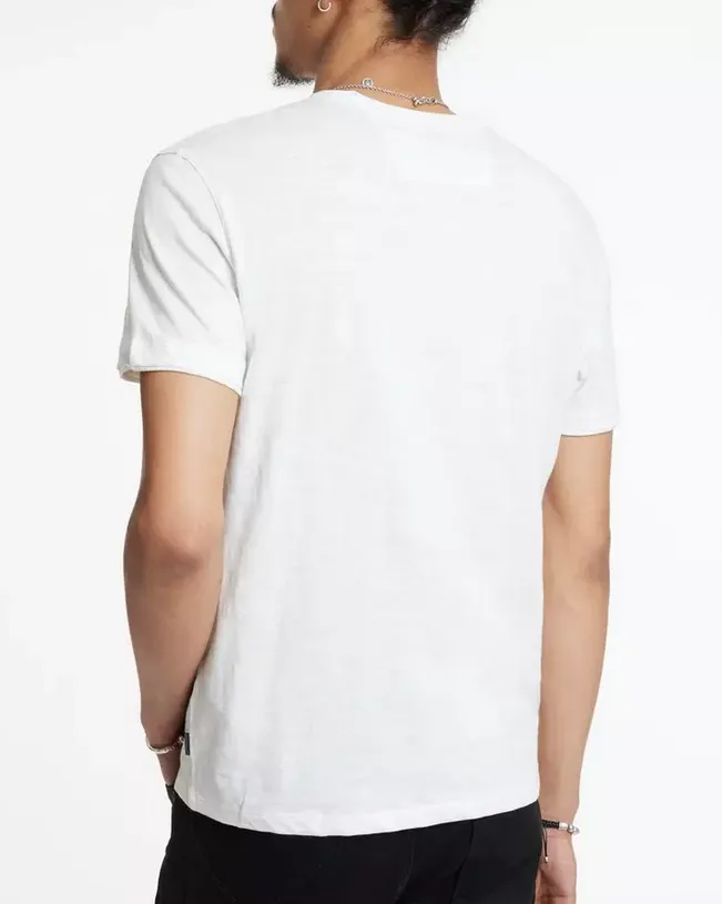 John Varvatos Miles V-Neck | White