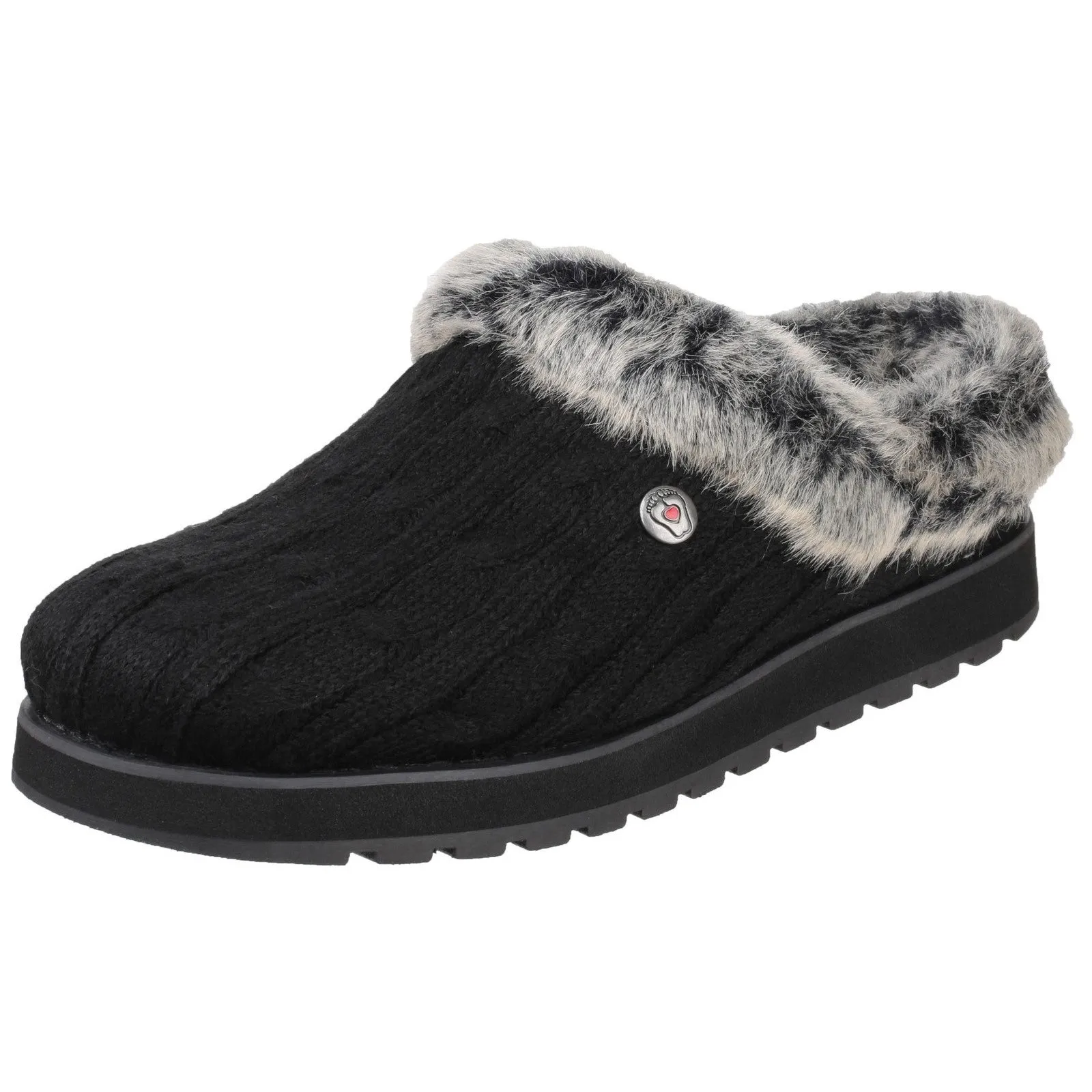 Keepsakes Ice Angel Slip On Mule Slipper