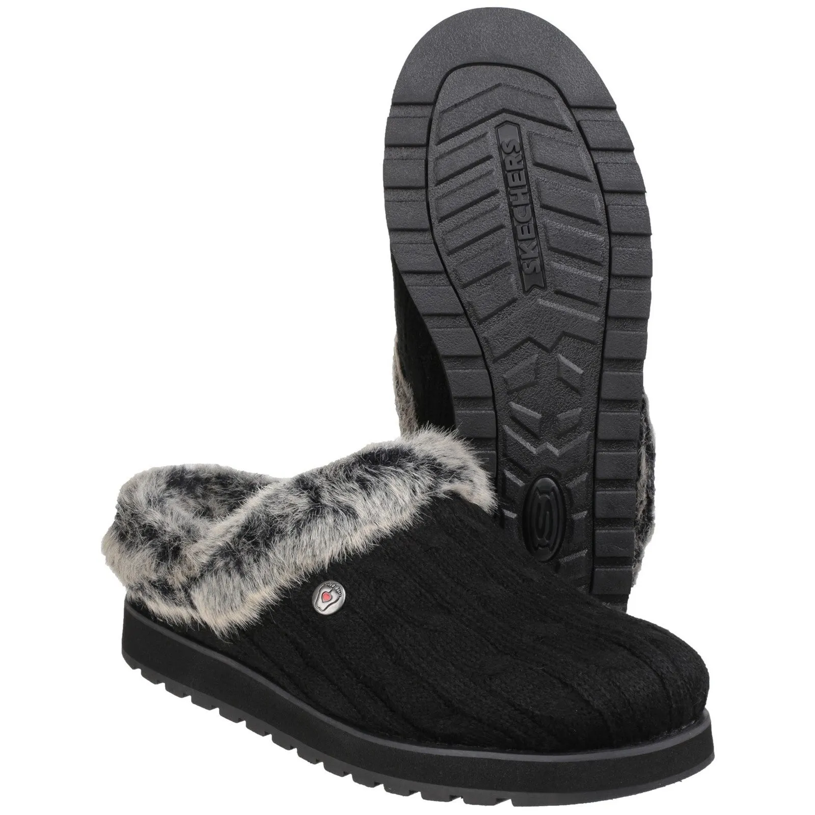 Keepsakes Ice Angel Slip On Mule Slipper