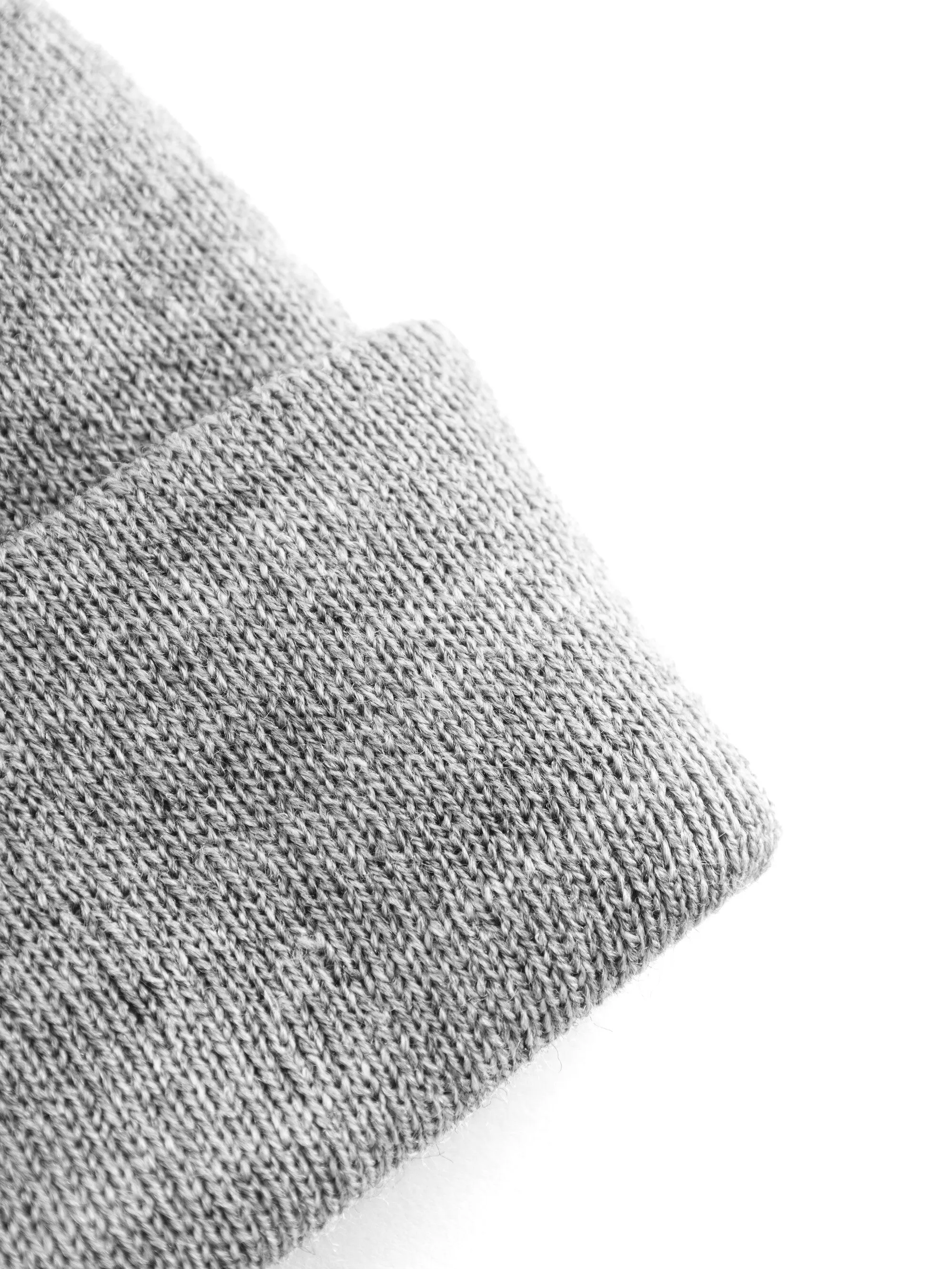 Kids Wool beanie - Grey Melange