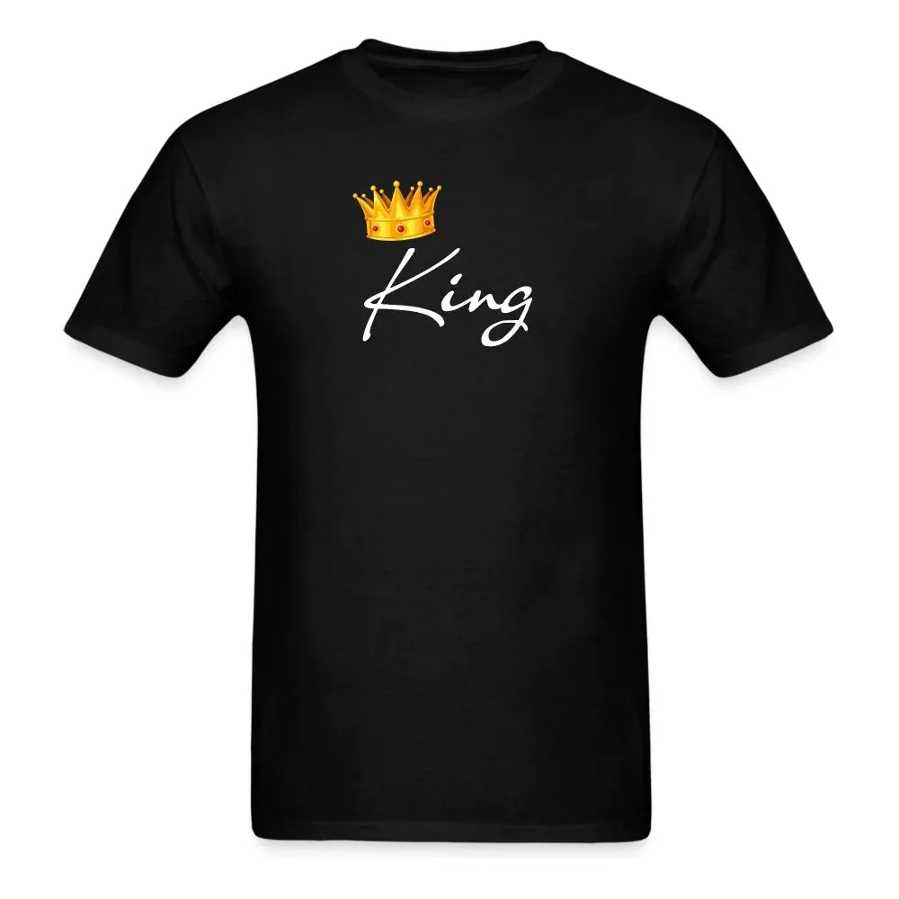 King And Queen Classic Couple T-Shirts