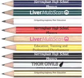 Mini Promotional Pencils - Unprinted sample