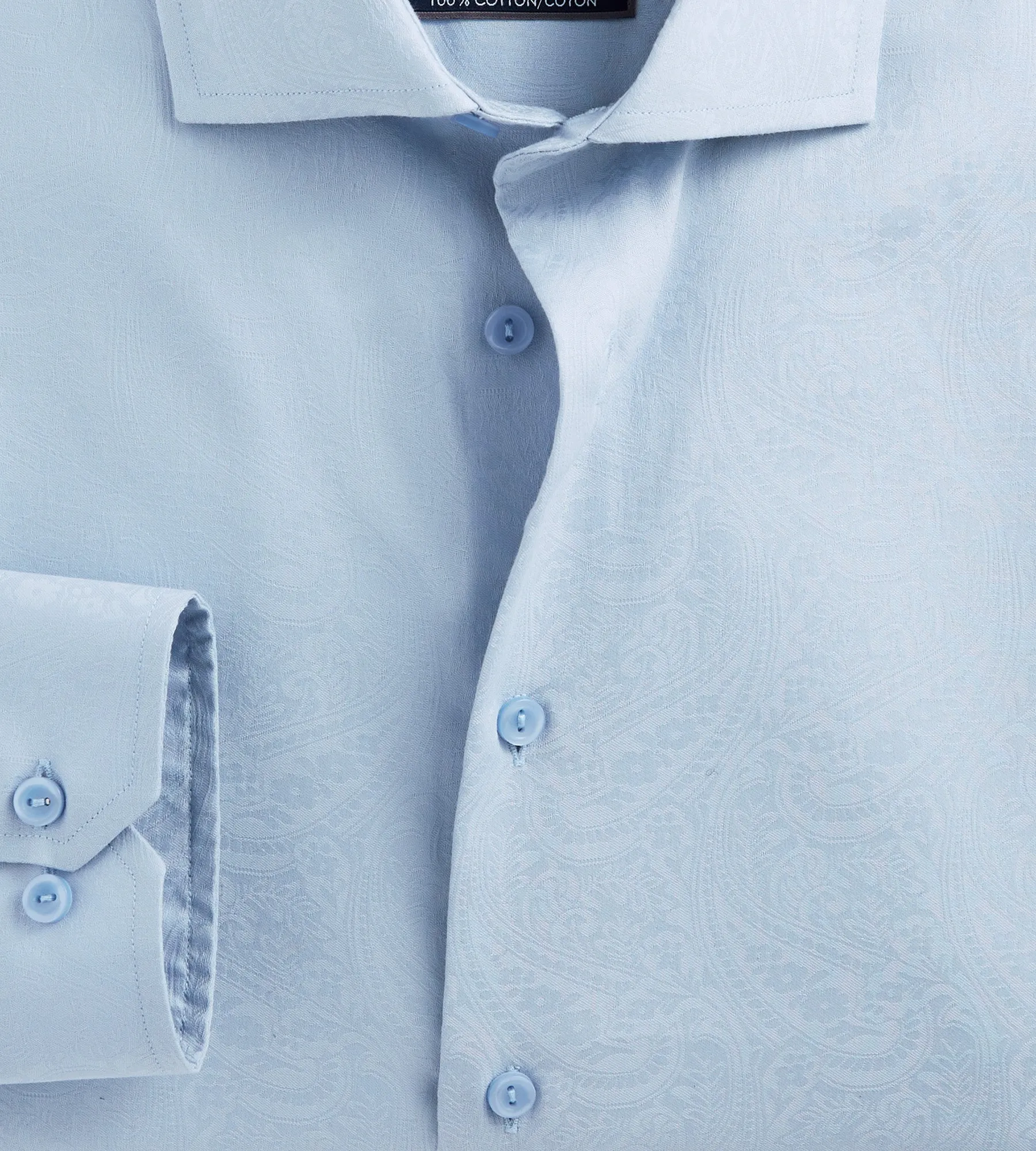 Modern Fit Ultra-Luxe Paisley Dress Shirt