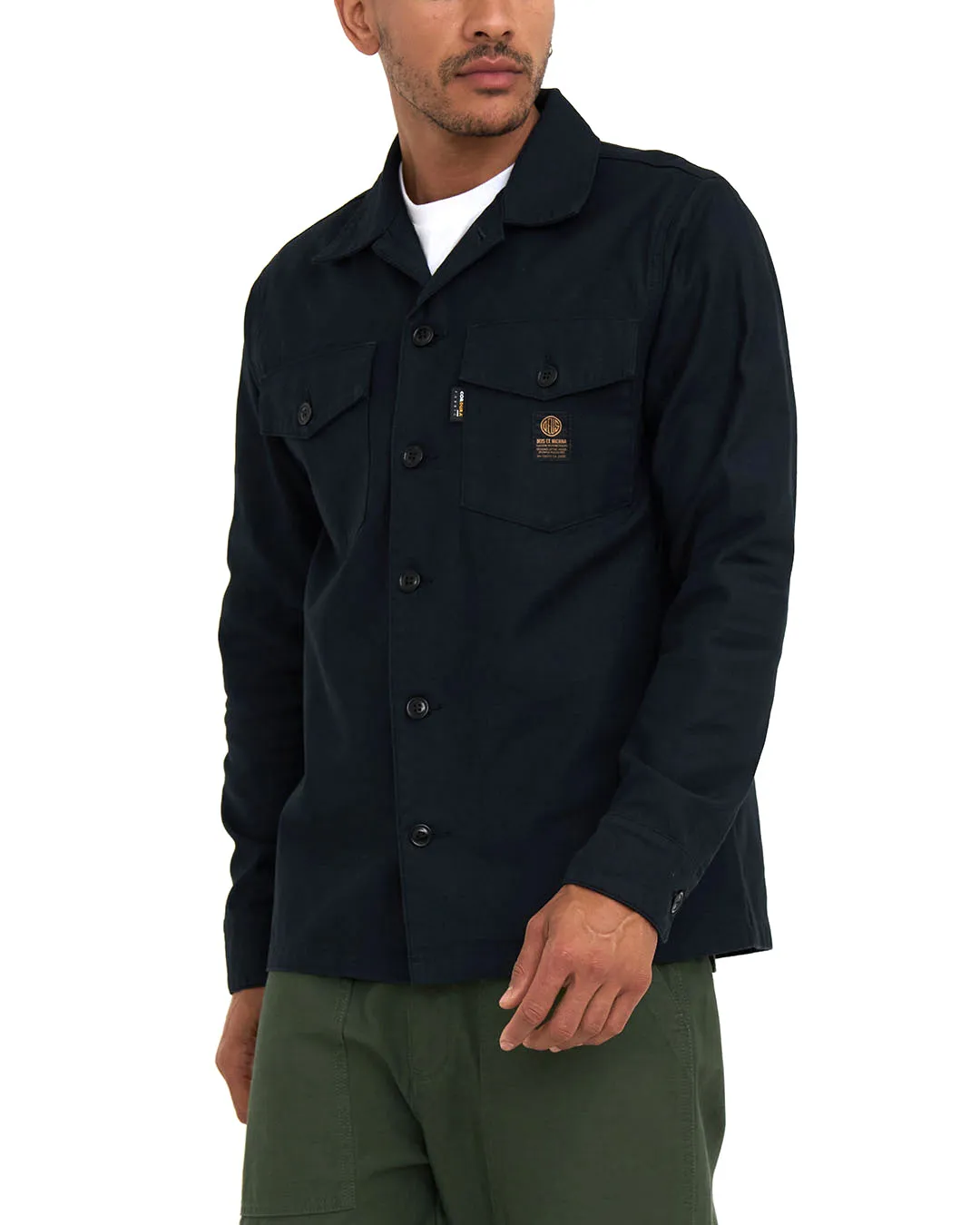 MONTY CORDURA OVERSHIRT - BLACK