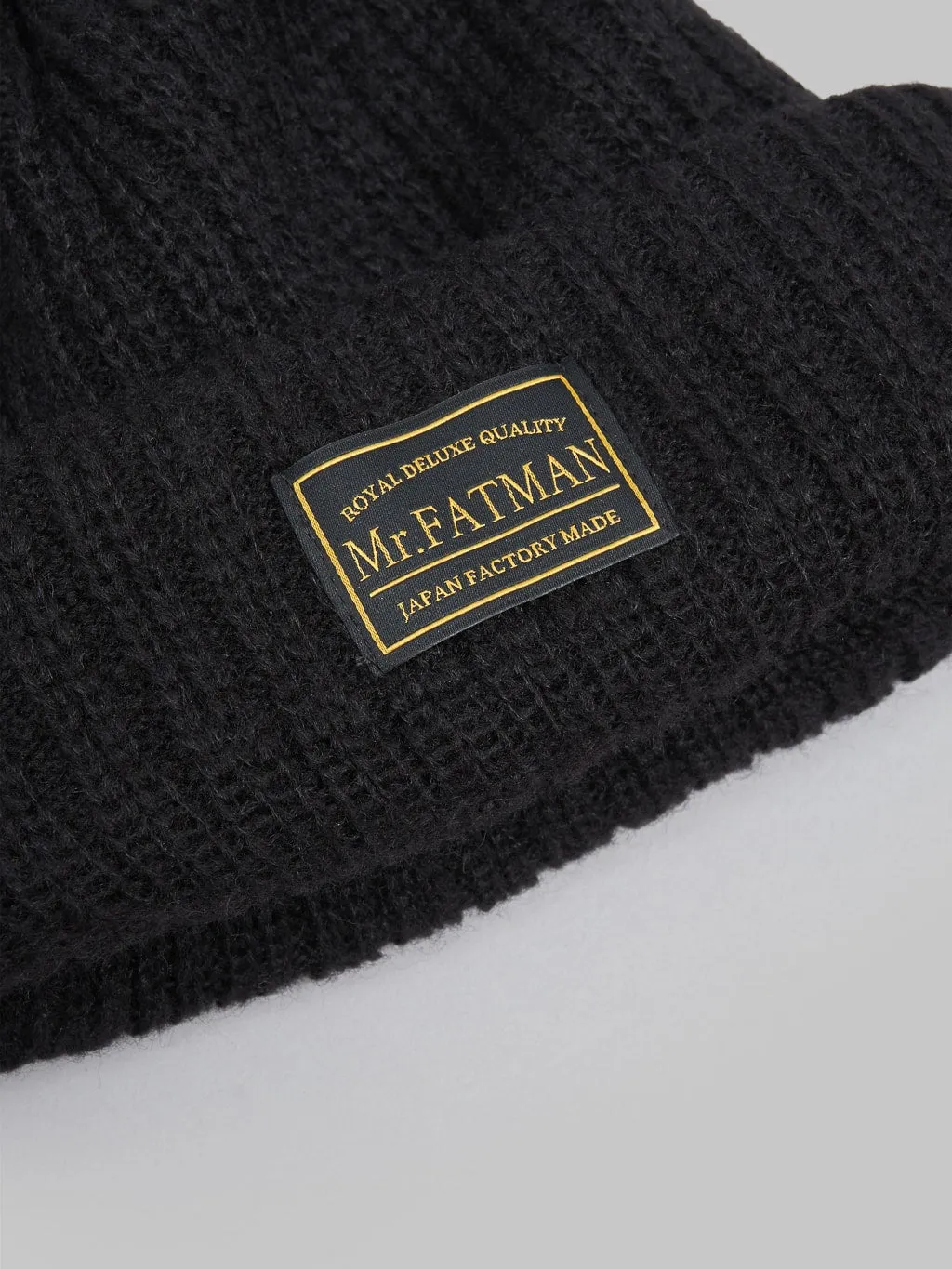 Mr. Fatman Dra Knit Watch Cap Black