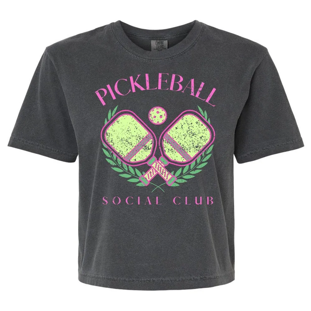 'Pickleball Social Club' Boxy T-Shirt