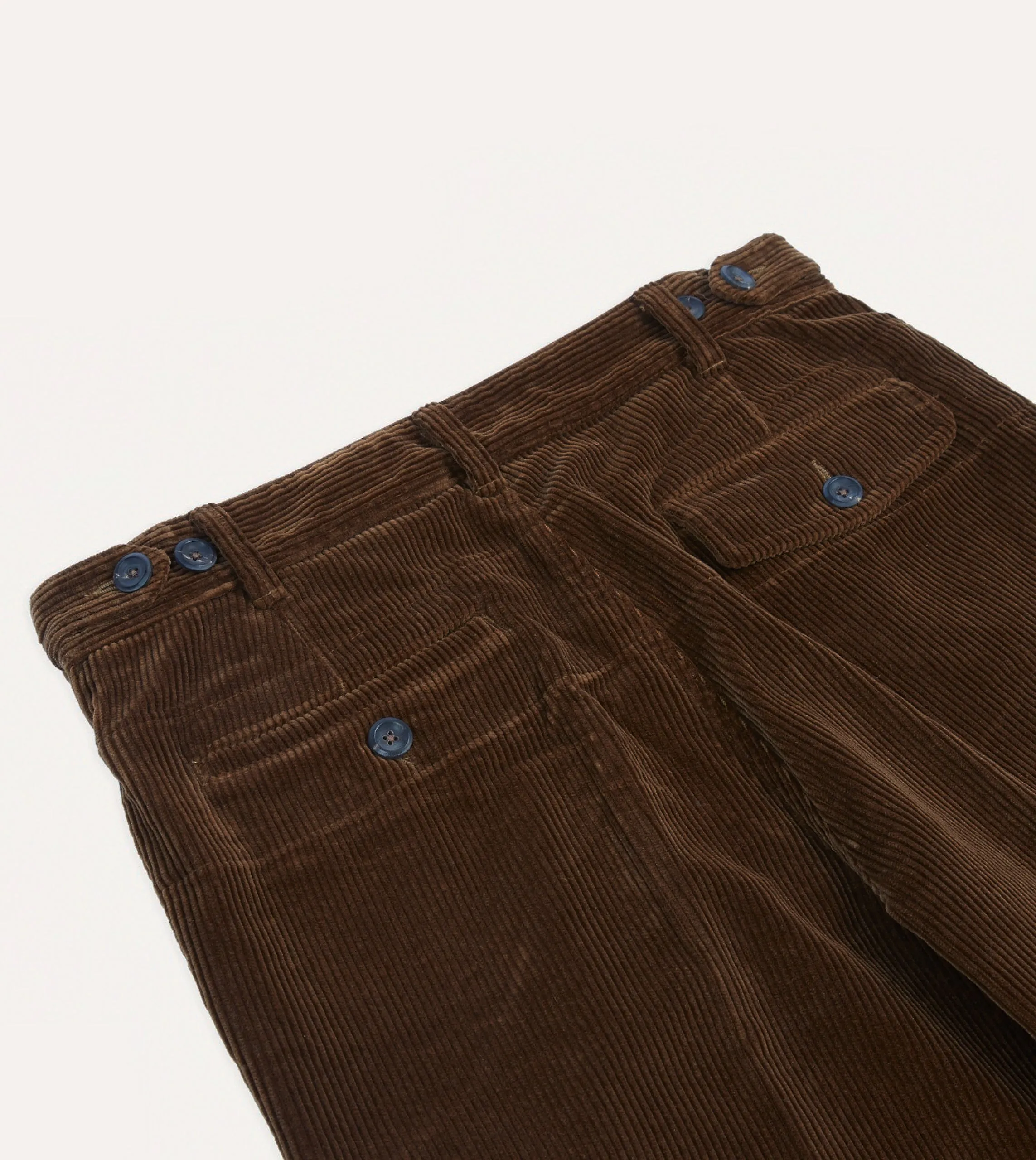 Corduroy Russet Games Trousers for Men