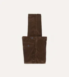 Corduroy Russet Games Trousers for Men