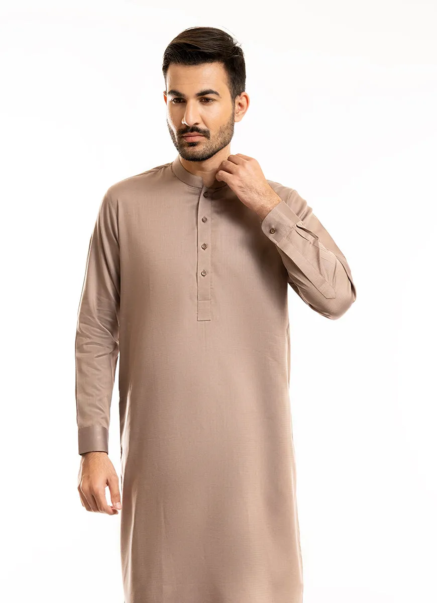 Sand Dollar Bird Eye Yarn Dyed Textured Shalwar Kameez