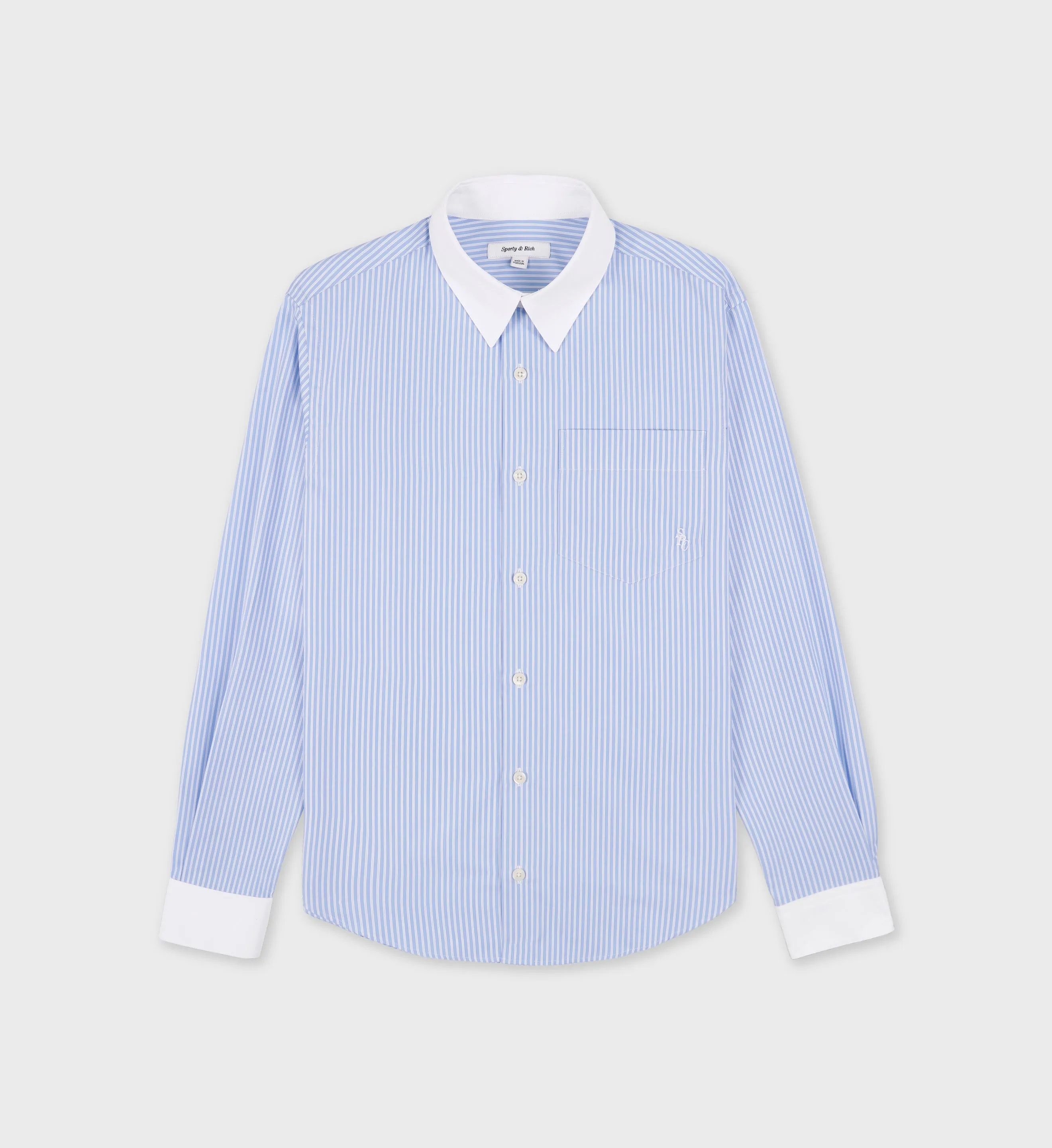 SRC Shirt - Sky Blue/White