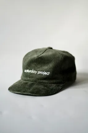 The Saturday Project - Corduroy Strapback Hat