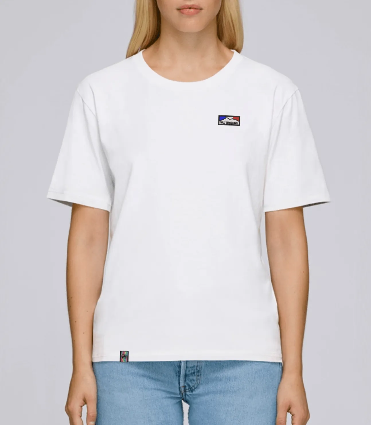 Val Thorens T-Shirt | Women's Boxy Fit | 100% Organic Cotton.