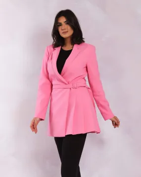 Veste Plissée Rose