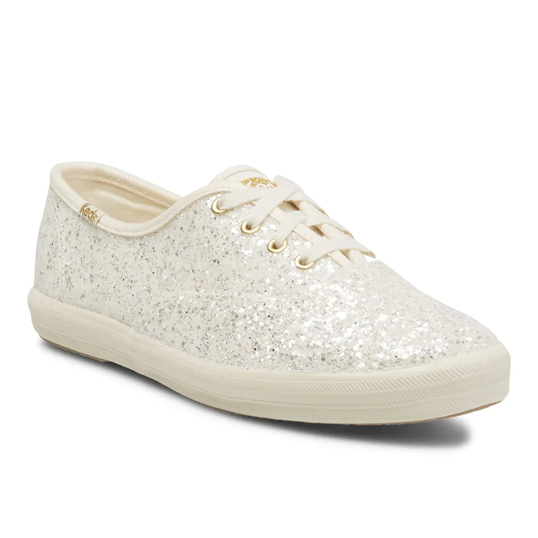 Women's Champion Glitter Celebration Sneaker Cream (WF66848)