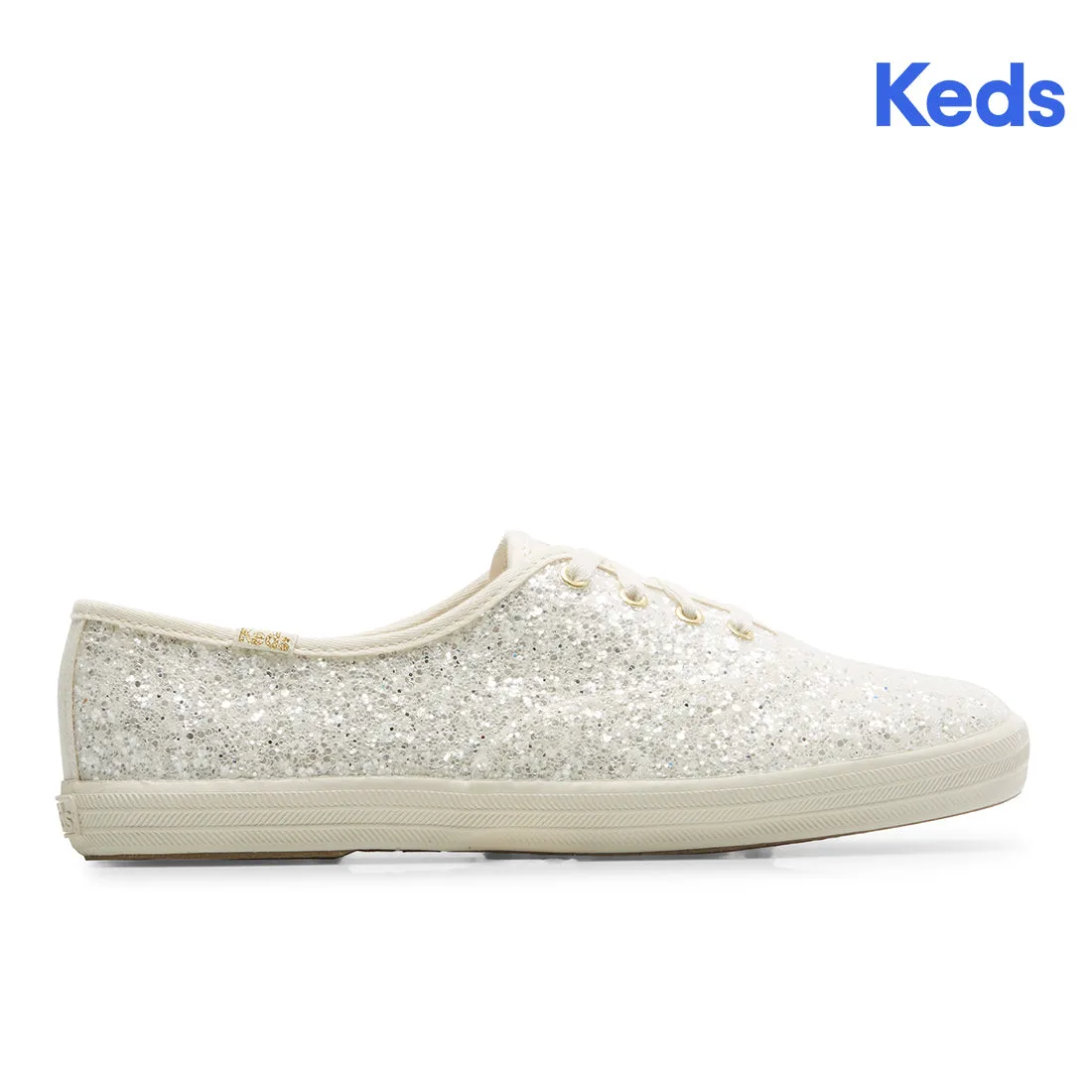 Women's Champion Glitter Celebration Sneaker Cream (WF66848)